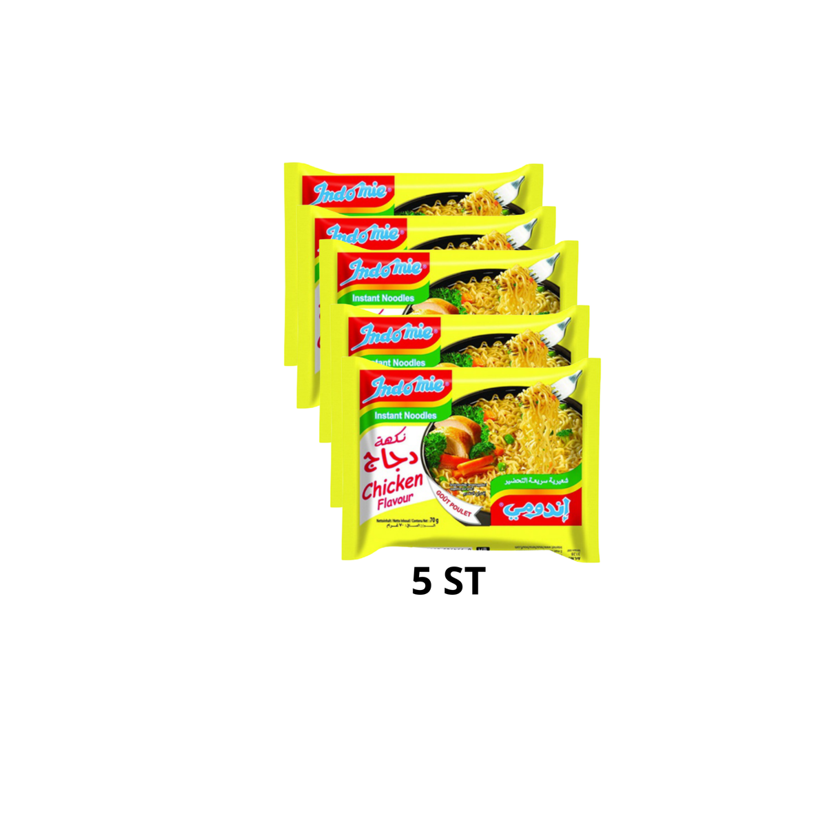 Instant Nudeln Huhn Geschmack Indomie 5 st