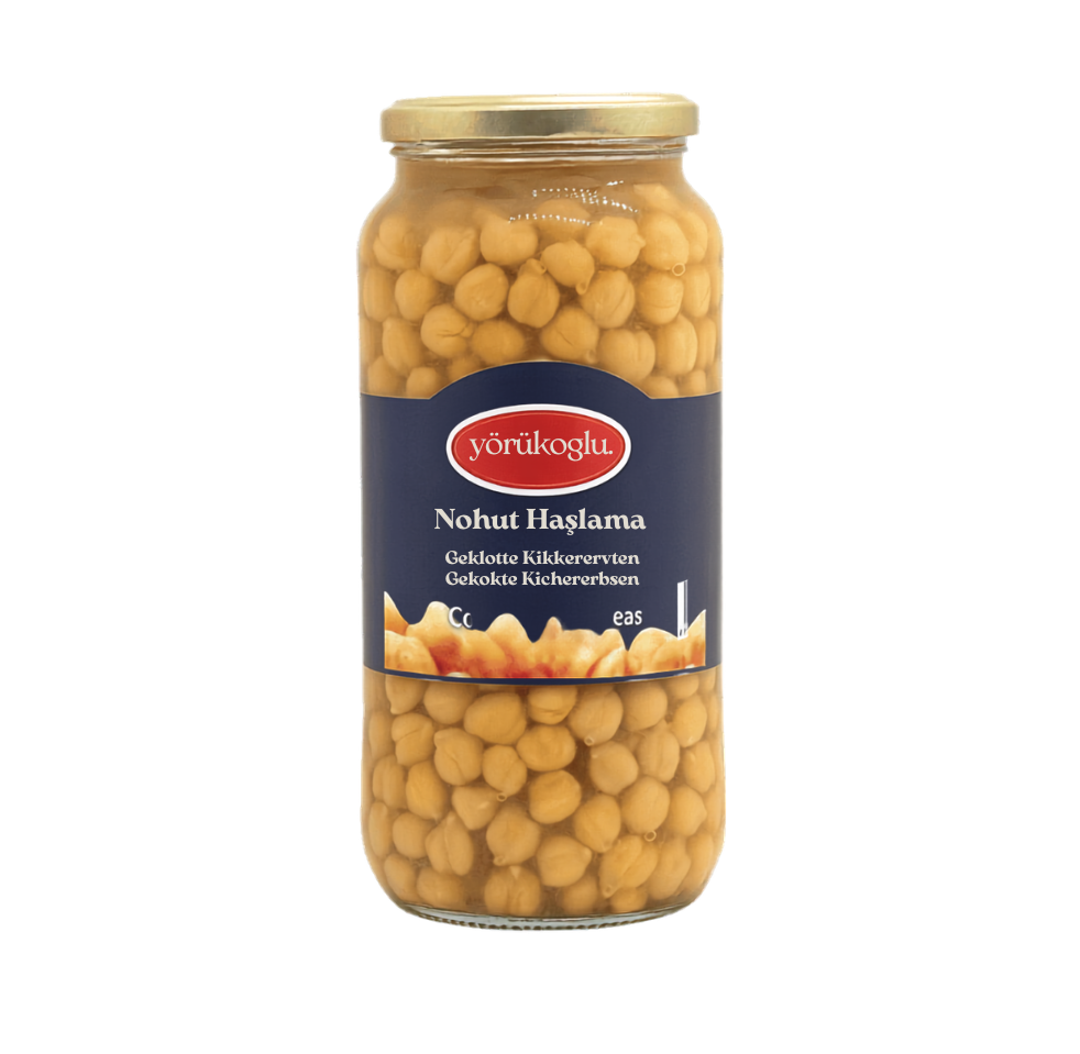 Yörükoglu Gekochte kichererbsen ( Hummus ) 580gr