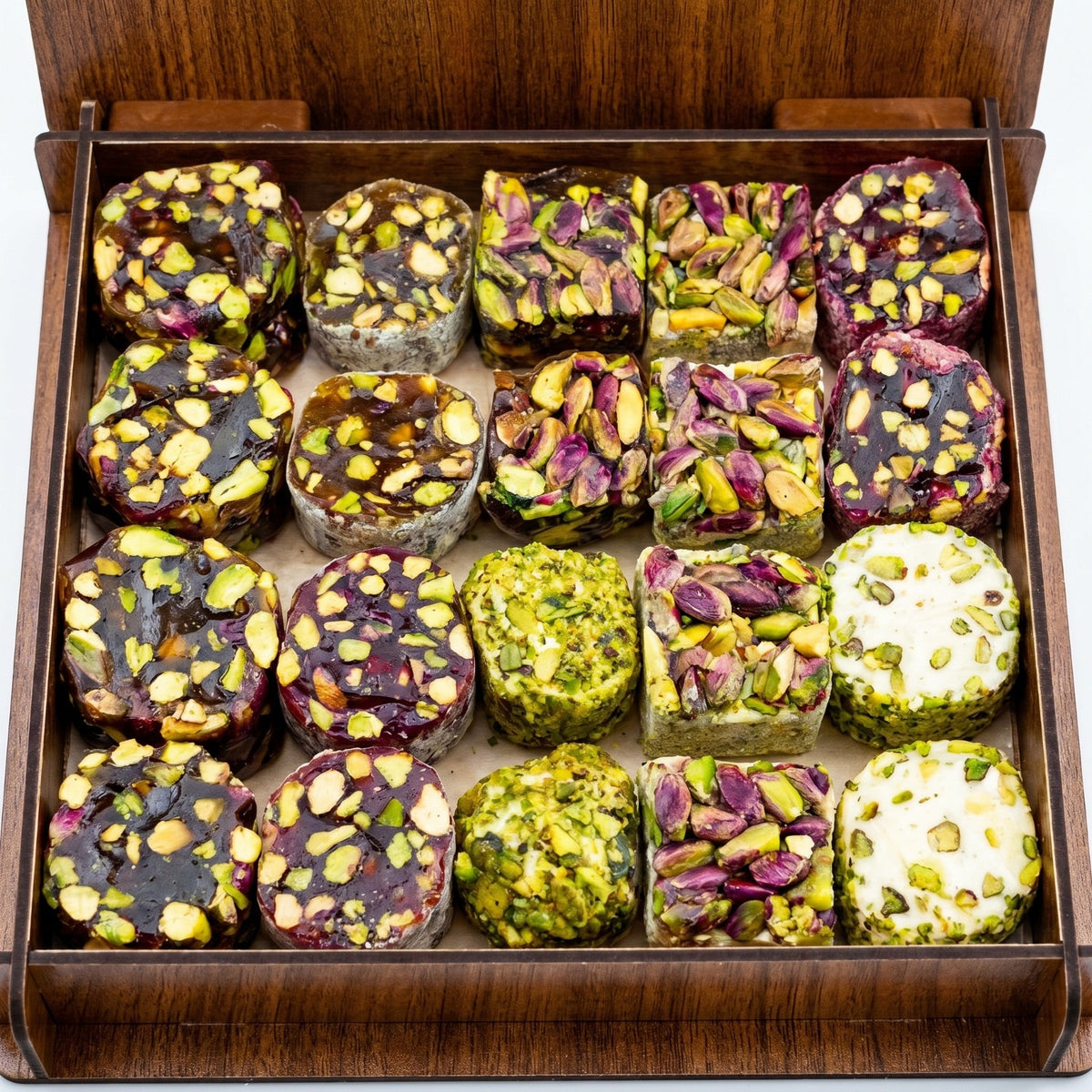 Holz Box Raha und Nougat 600 gr