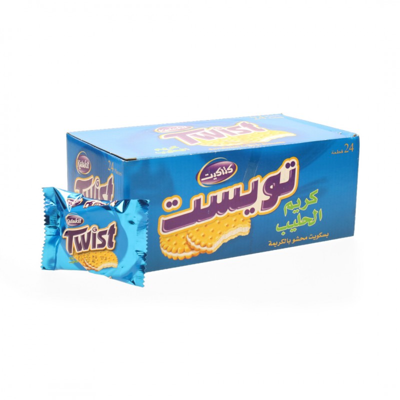 Twist Kekse mit Vaniliea Crema 24st