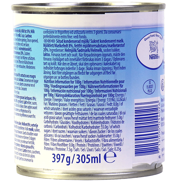 Gesüsste Kondensmilch Nestle 397G