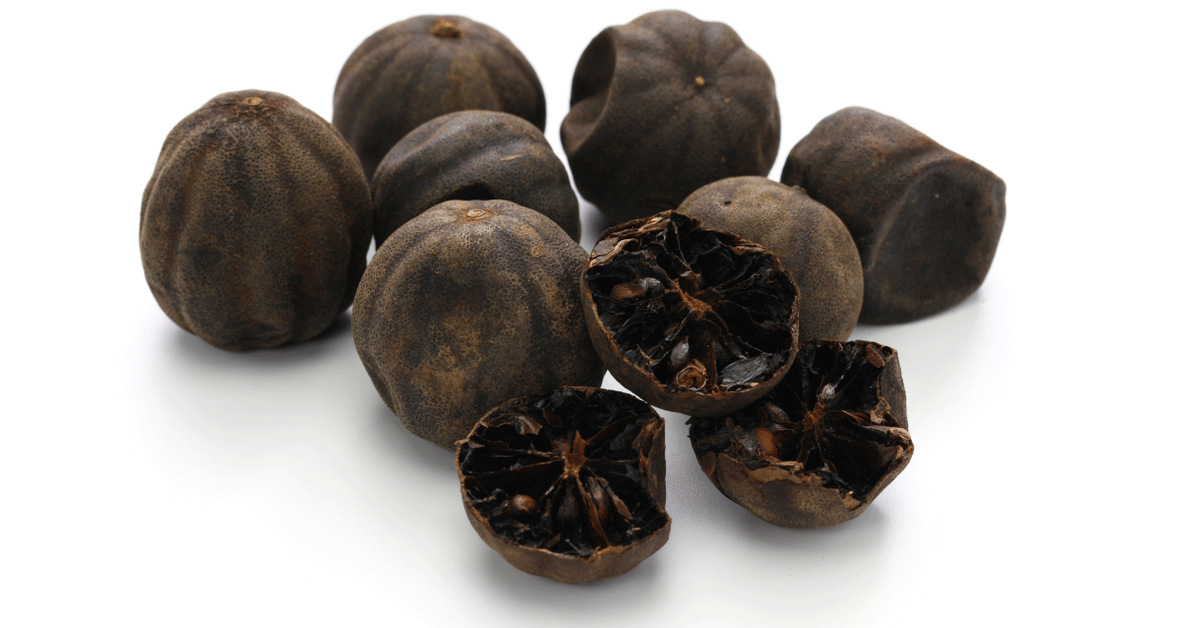 Getrokente Schwarz Zitrone