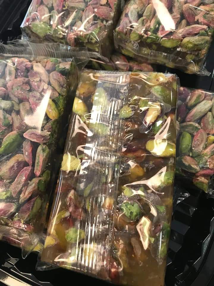 Raha mit Pistazien Großes Stück – ab 250g