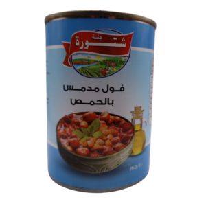 Geckochte bohnen mit Gekochte kichererbsen Chtoura  400Gr