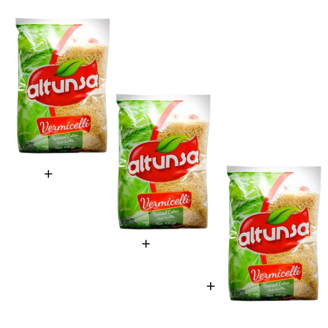 Altunsa Fadennudeln,Vermicelli bestehen aus kleinen  900 gr X 3 St