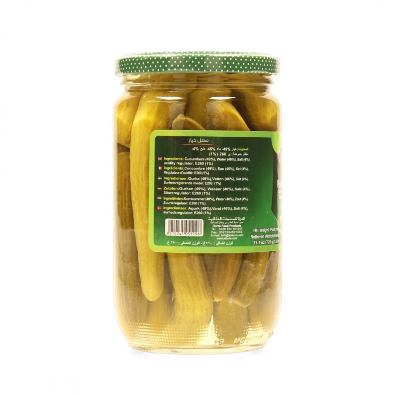 Durra Eingelegte Gurke  650g