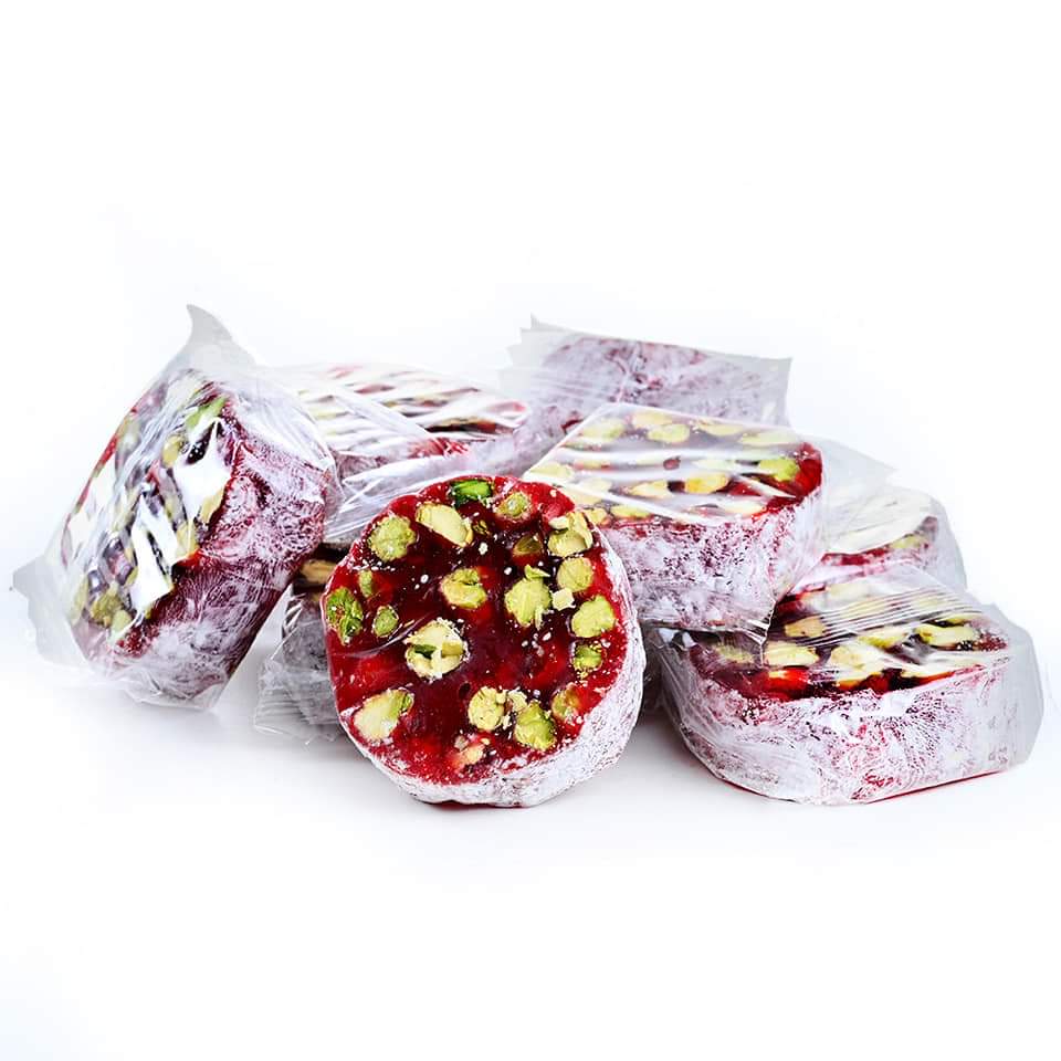 Raha Uhr mit Pistazien und Granatapfel Geschmack ab 250g