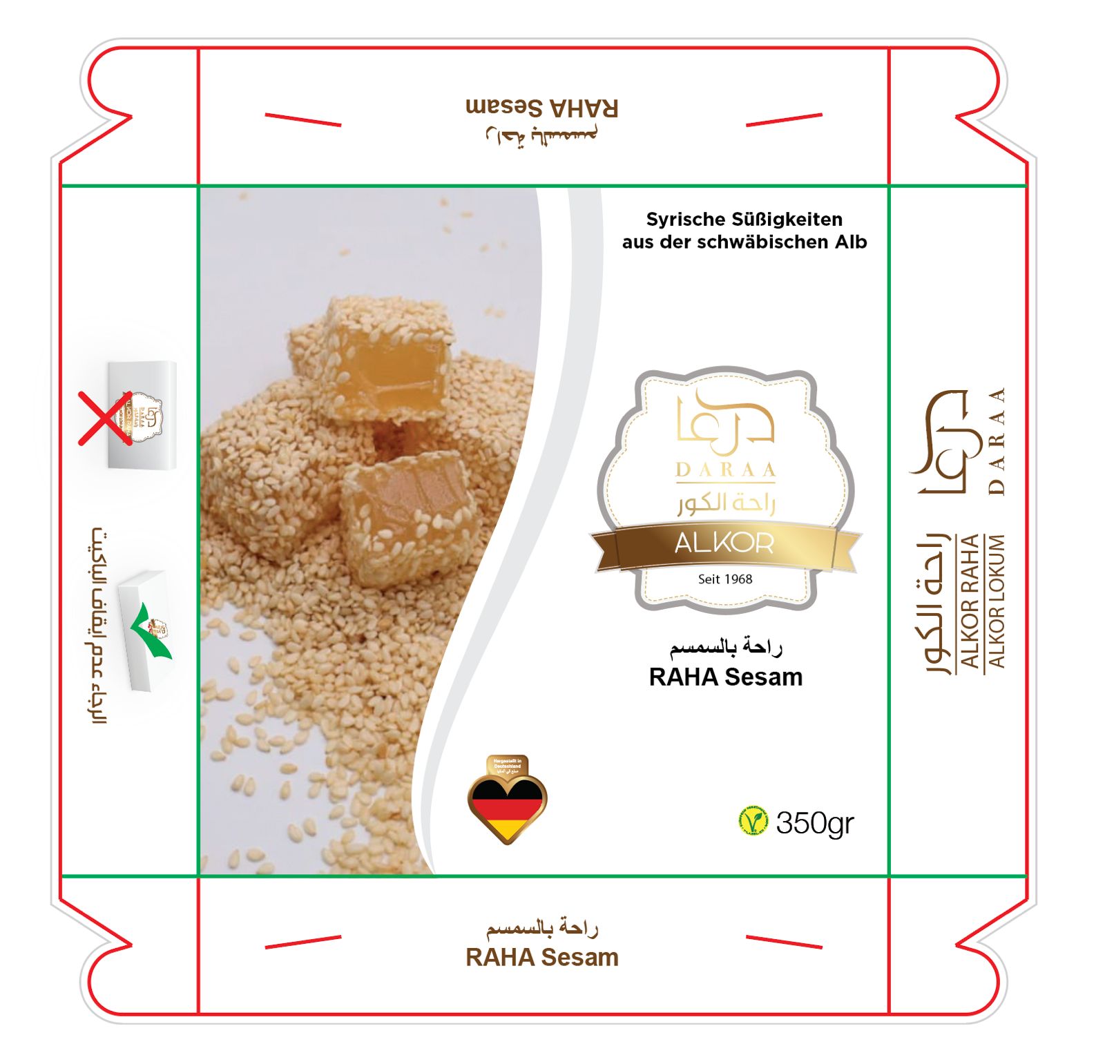 Raha mit Sesam – 350g