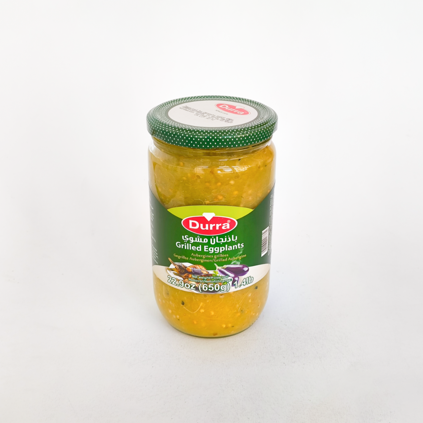 Durra Gegrillte Aubergine 650g