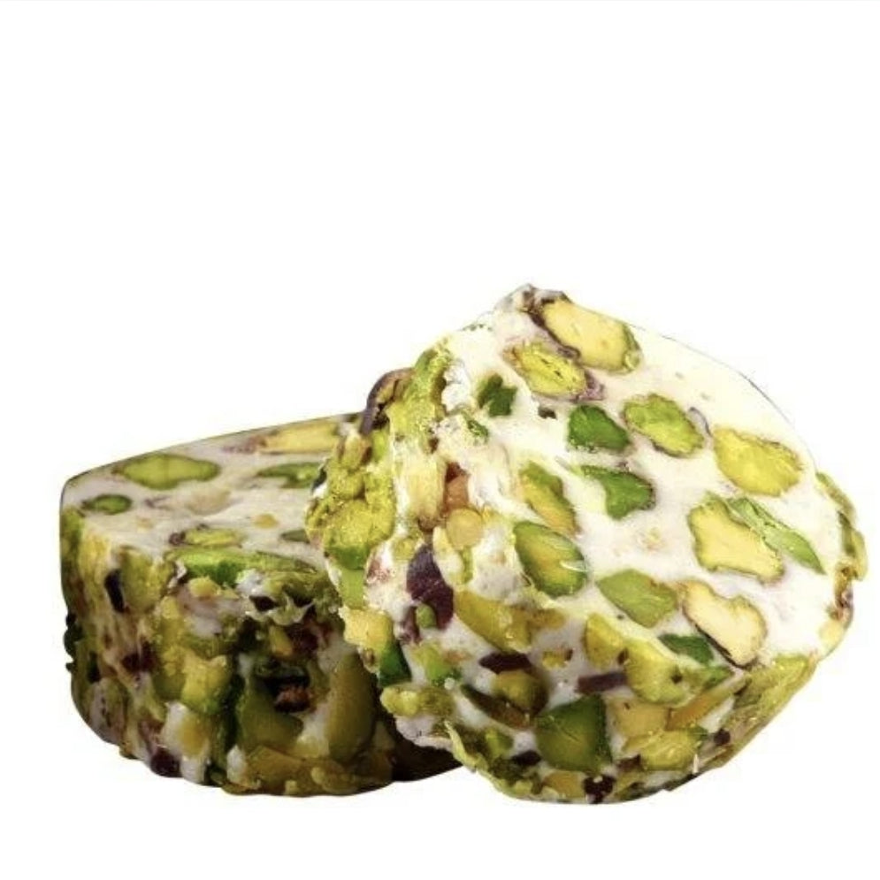 Nougat mit Pistazien ab 250g