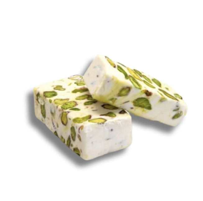 Nougat gefüllt mit Pistazien - ab 250g