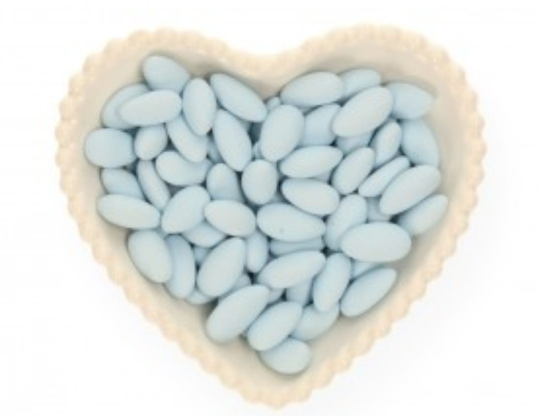 Weiner Mandel /Zucker Mandel Farbe Blau Ab 250g