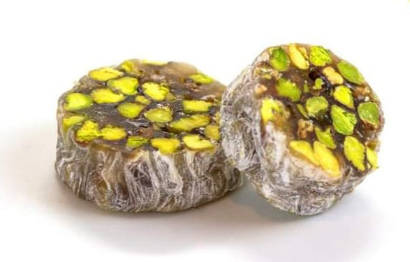 Raha mit Pistazien gefüllt,  ساعات مغبرة Ab 250g